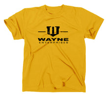 Lade das Bild in den Galerie-Viewer, Styletex23 T-Shirt Herren Wayne Enterprises Logo, gelb, XXL
