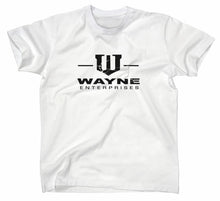 Lade das Bild in den Galerie-Viewer, Styletex23 T-Shirt Herren Wayne Enterprises Logo, weiss, XXL