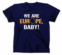 Lade das Bild in den Galerie-Viewer, Styletex23 T-Shirt Herren We are Europe Baby, navy, XXL