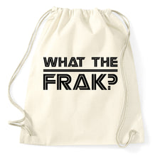 Lade das Bild in den Galerie-Viewer, Styletex23 Turnbeutel What The Frak BSG