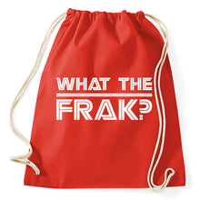 Lade das Bild in den Galerie-Viewer, Styletex23 Turnbeutel What The Frak BSG