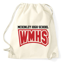 Lade das Bild in den Galerie-Viewer, Wiliam McKinley High School Glee Logo Fan Turnbeutel Sportbeutel Gym Bag, natur