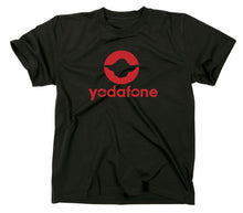 Lade das Bild in den Galerie-Viewer, Styletex23 T-Shirt Herren Yodafone Fun Logo, Schwarz, XXL