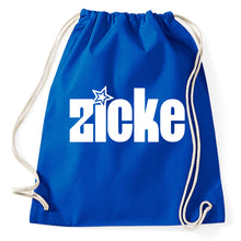 Lade das Bild in den Galerie-Viewer, Styletex23 Turnbeutel Zicke, royalblue
