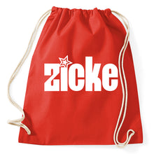 Lade das Bild in den Galerie-Viewer, Styletex23 Turnbeutel Zicke, red