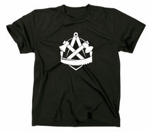 Lade das Bild in den Galerie-Viewer, Styletex23 T-Shirt Herren Zimmerer Handwerk Zunft Logo, schwarz, XXL