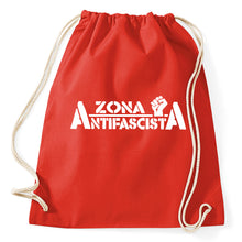 Lade das Bild in den Galerie-Viewer, Styletex23 Turnbeutel Zona Antifascista Antifa, alerta