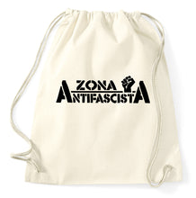 Lade das Bild in den Galerie-Viewer, Styletex23 Turnbeutel Zona Antifascista Antifa, alerta