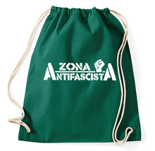 Lade das Bild in den Galerie-Viewer, Styletex23 Turnbeutel Zona Antifascista Antifa, alerta