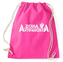 Lade das Bild in den Galerie-Viewer, Styletex23 Turnbeutel Zona Antifascista Antifa, alerta