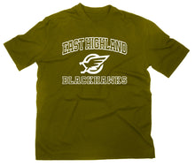Lade das Bild in den Galerie-Viewer, Styletex23 T-Shirt East Highland High School Blackhawks Euphoria inspired
