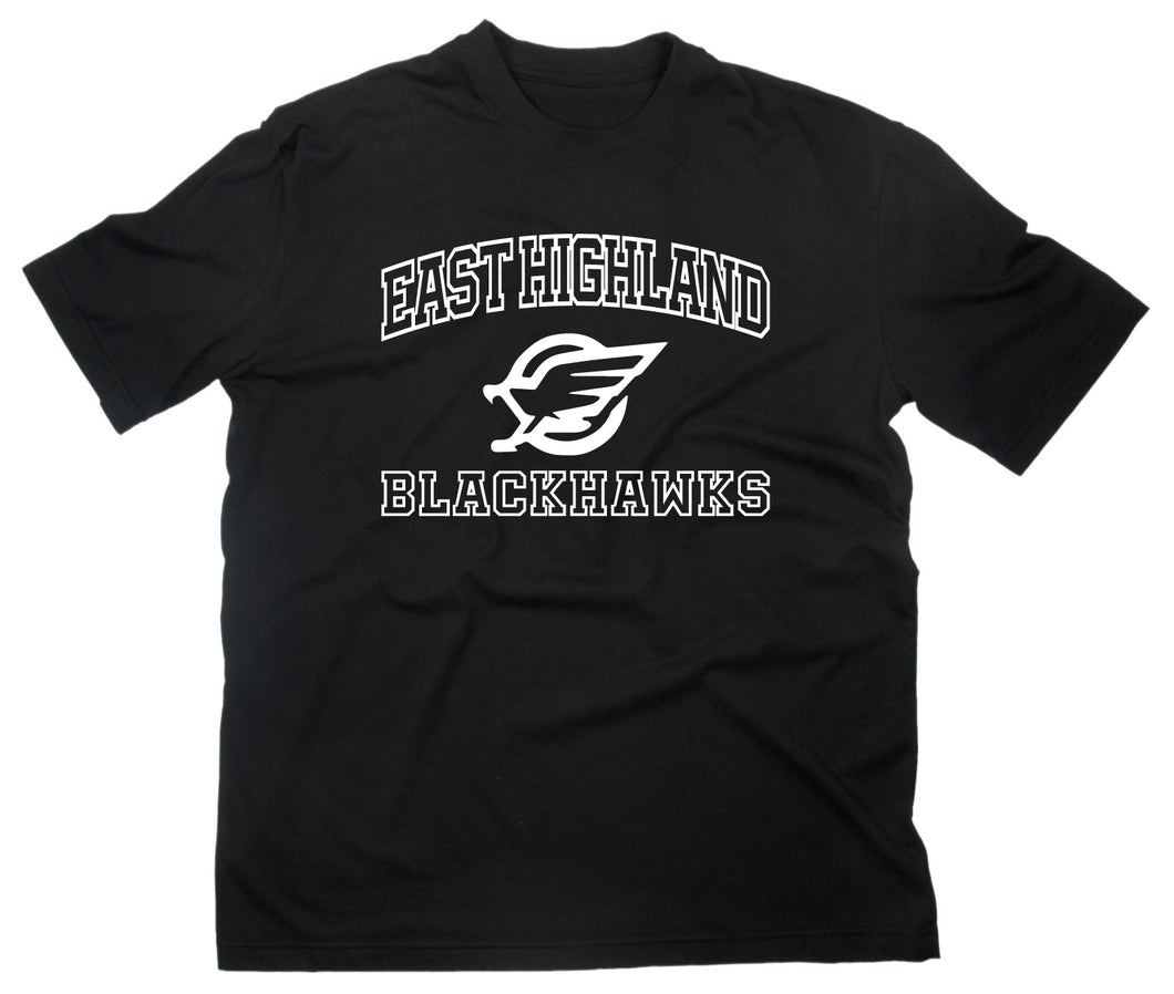 Styletex23 T-Shirt East Highland High School Blackhawks Euphoria inspired
