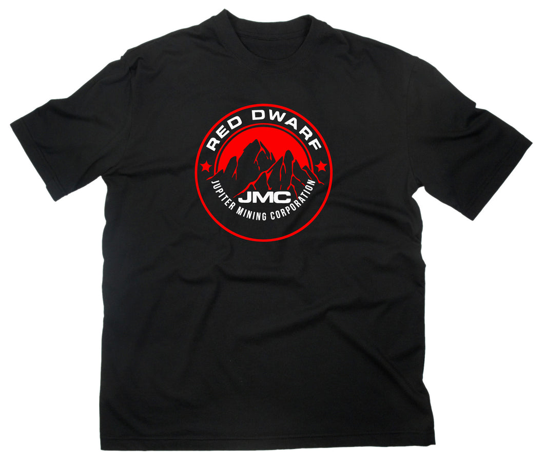 Styletex23 T-Shirt Jupiter Mining Corporation Logo JMC Red Dwarf
