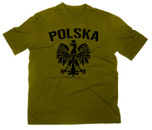 Lade das Bild in den Galerie-Viewer, Styletex23 T-Shirt Polen Polska Militär Military Army Green Adler Wappen Fahne
