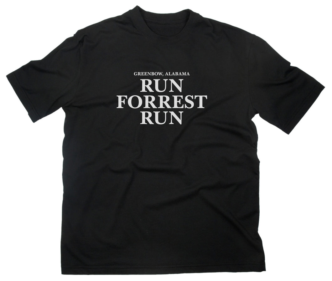 Styletex23 T-Shirt Run Forrest Run Greenbow Alabama Gump