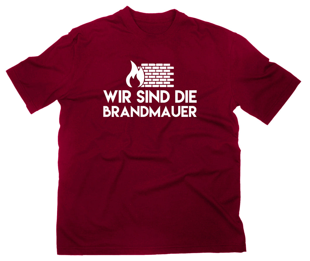 Styletex23 T-Shirt Wir sind die Brandmauer Demo Demonstration