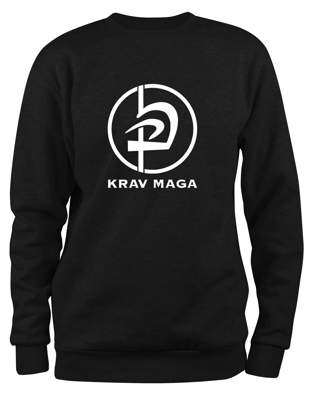 Styletex23 Sweatshirt Krav Maga Kampfsport Logo, schwarz XXL