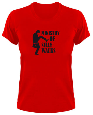 Styletex23 T-Shirt Damen #1 Monty Python Fun Silly Walks