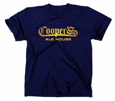 Styletex23 T-Shirt Herren #1 The King Of Queens, Coopers Bar Logo navy XXL