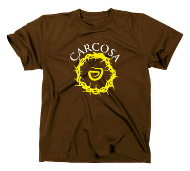 Styletex23 T-Shirt Herren #1 True Detective Carcosa The Yellow King, Logo, braun, XXL