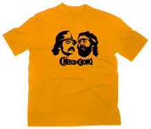 Lade das Bild in den Galerie-Viewer, Styletex23 T-Shirt Herren #2 Cheech and Chong, gelb, XXL
