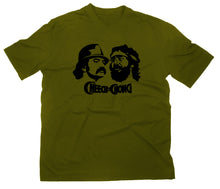 Lade das Bild in den Galerie-Viewer, Styletex23 T-Shirt Herren #2 Cheech and Chong, oliv, XXL
