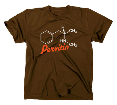 Styletex23 T-Shirt Herren #2 Crystal Meth Pervitin, braun, XXL