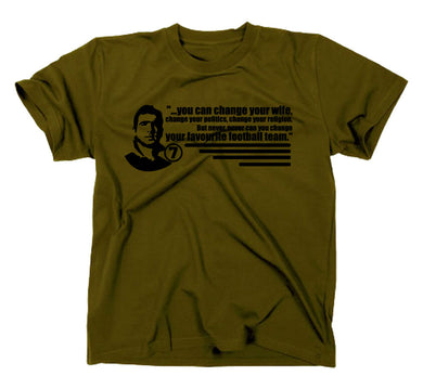 Styletex23 T-Shirt Herren #2 King Cantona, oliv, XXL