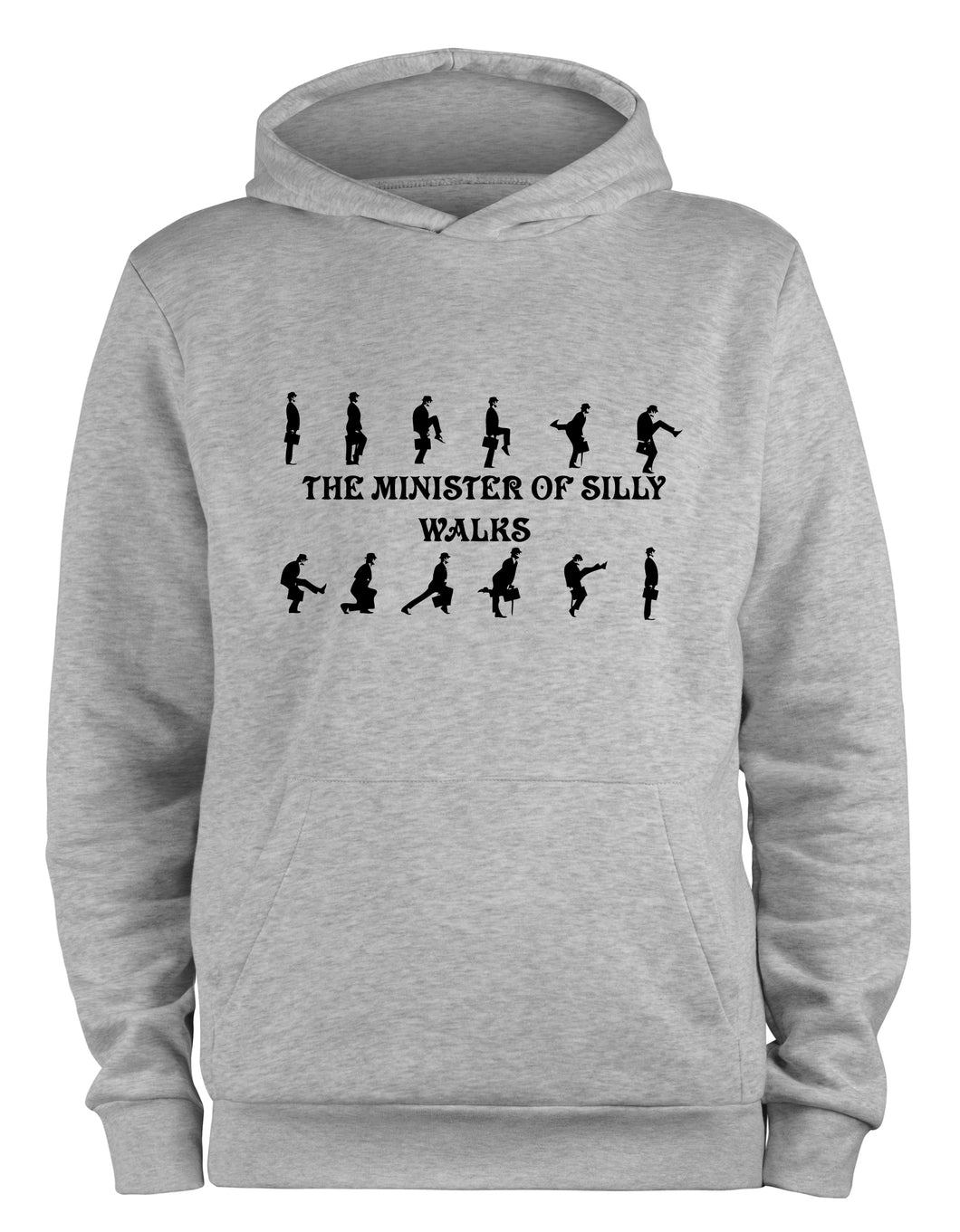 Styletex23 Kapuzenpullover #2 Monty Python Fun, Silly Walks XXL grau