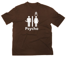 Lade das Bild in den Galerie-Viewer, Styletex23 T-Shirt Herren #2 Psycho Fan braun, XXL
