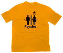 Lade das Bild in den Galerie-Viewer, Styletex23 T-Shirt Herren #2 Psycho Fan gelb, XXL
