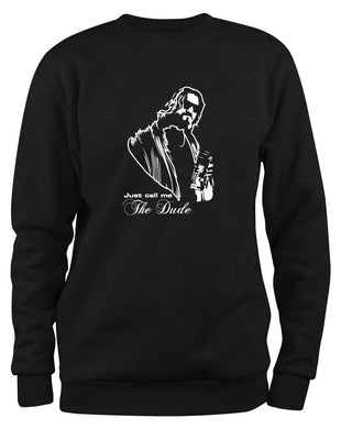 Styletex23 Sweatshirt #2 The Big Lebowski The Dude Kult schwarz XXL