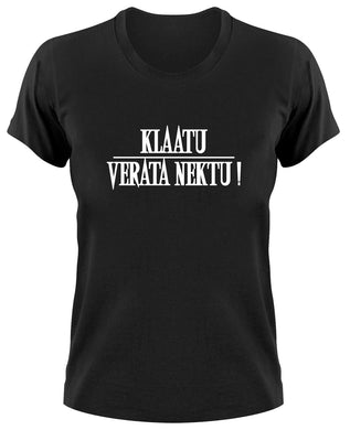 Styletex23 T-Shirt Damen #3 Army of Darkness, Klaatu Verata Nektu