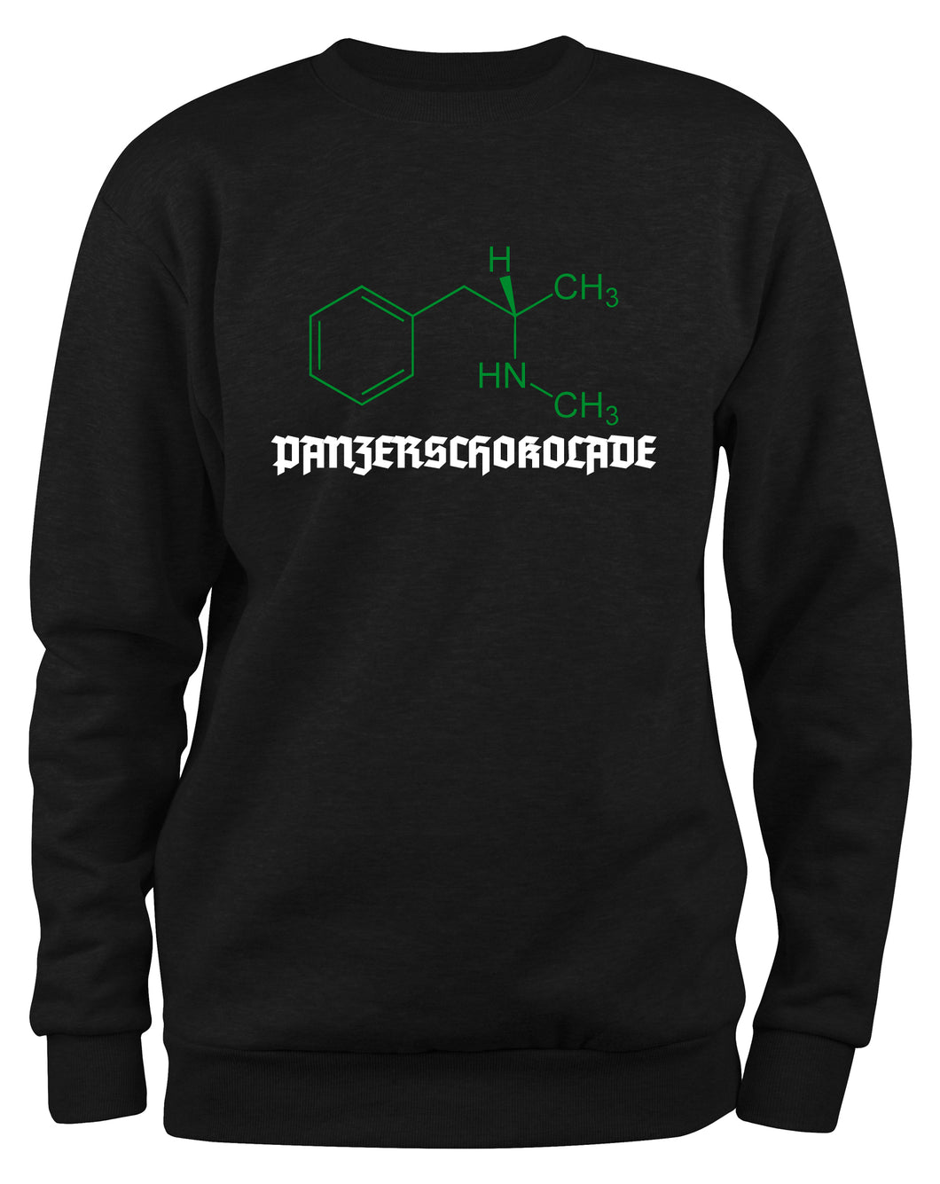 Styletex23 Sweatshirt #3 Crystal Meth Panzerschokolade, schwarz XXL