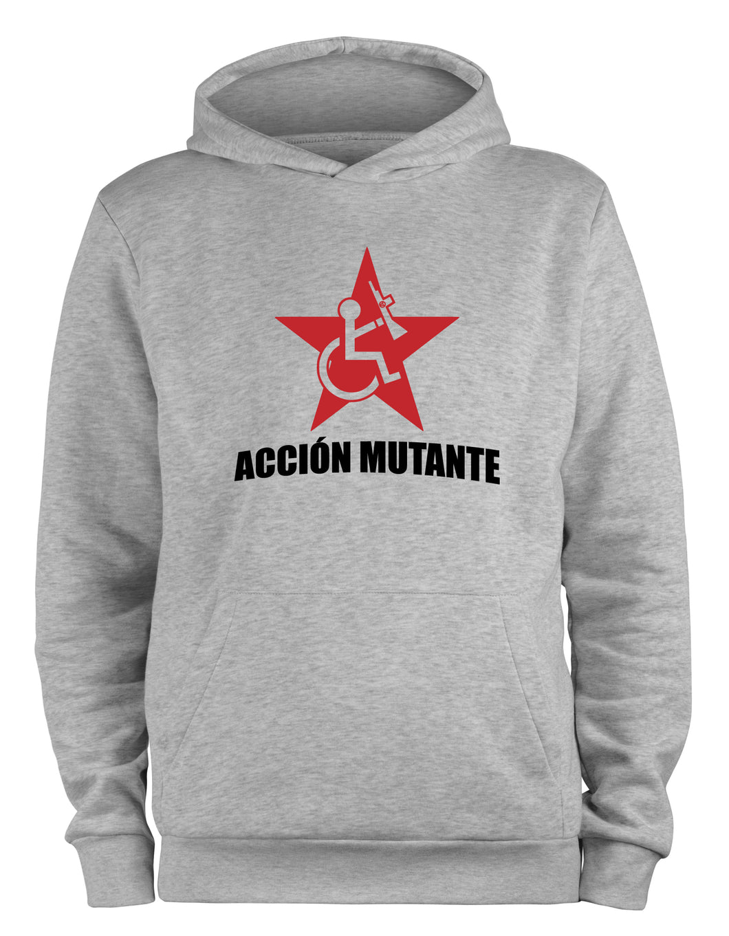 Styletex23 Kapuzenpullover Accion Aktion Mutante Kult, XXL grau