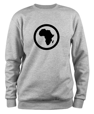 Styletex23 Sweatshirt Black Power Afrika Flagge, XXL grau