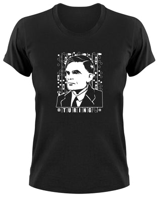 Styletex23 T-Shirt Damen Alan Turing, Enigma
