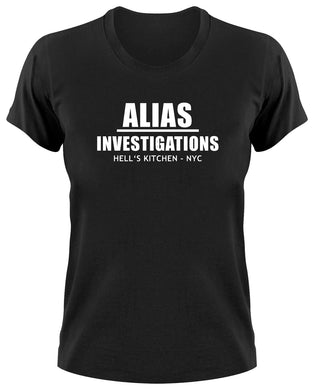 Styletex23 T-Shirt Damen Alias Investigations Logo