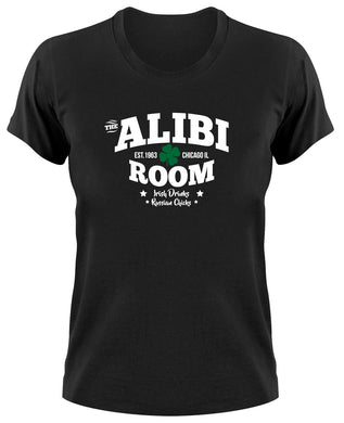 Styletex23 T-Shirt Damen The Alibi Room Bar Fan Logo, Shameless