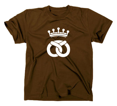 Styletex23 T-Shirt Herren Bäcker Bäckerei Handwerk Zunft Logo, braun, XXL