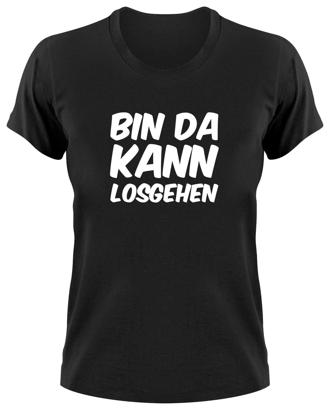 Styletex23 T-Shirt Damen Bin da kann losgehen Fun