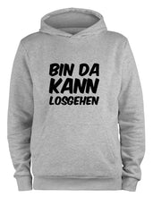 Lade das Bild in den Galerie-Viewer, Styletex23 Kapuzenpullover Bin da kann losgehen Fun, XXL grau
