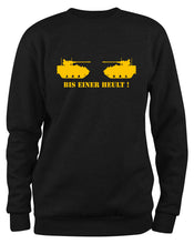 Lade das Bild in den Galerie-Viewer, Styletex23 Sweatshirt Bis einer heult Fun, schwarz XXL
