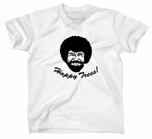 Lade das Bild in den Galerie-Viewer, Styletex23 T-Shirt Herren Bob Ross Happy Trees, weiss, XXL
