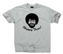 Lade das Bild in den Galerie-Viewer, Styletex23 T-Shirt Herren Bob Ross Happy Trees, sport grey, XXL
