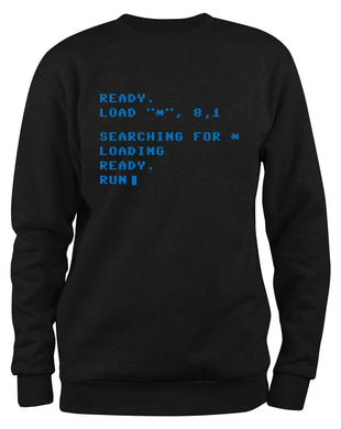 Styletex23 Sweatshirt C64 Loading Screen, schwarz XXL