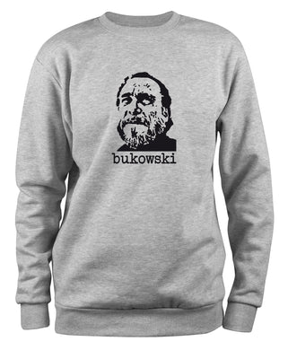 Styletex23 Sweatshirt Charles Bukowski Kult, XXL grau