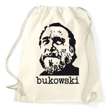 Lade das Bild in den Galerie-Viewer, Styletex23 Turnbeutel Charles Bukowski Buk Writer
