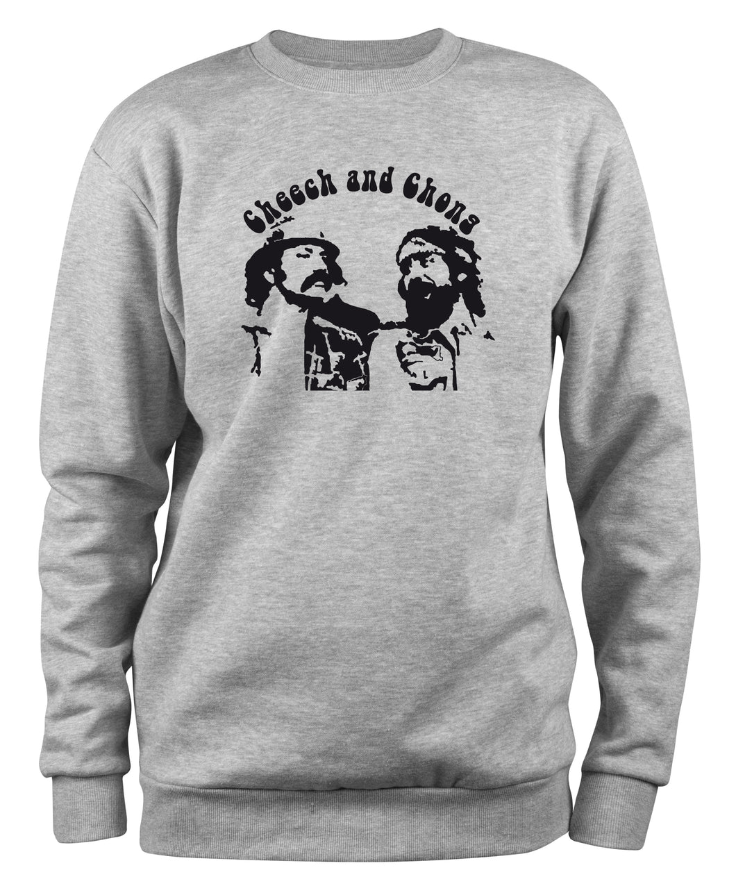 Styletex23 Sweatshirt Cheech and und Chong Kult Kiffer, XXL grau