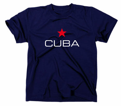 Styletex23 T-Shirt Herren Cuba Kuba Libre, Flagge navy, XXL